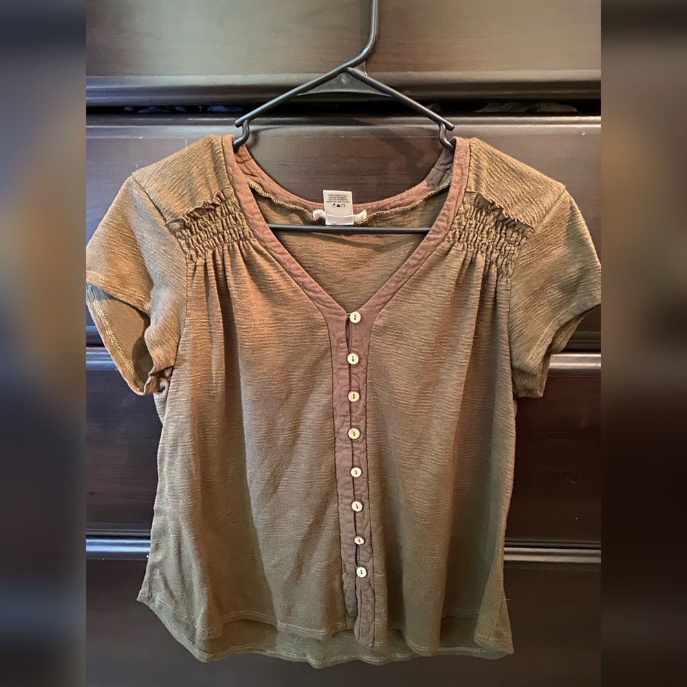 Button Down Top